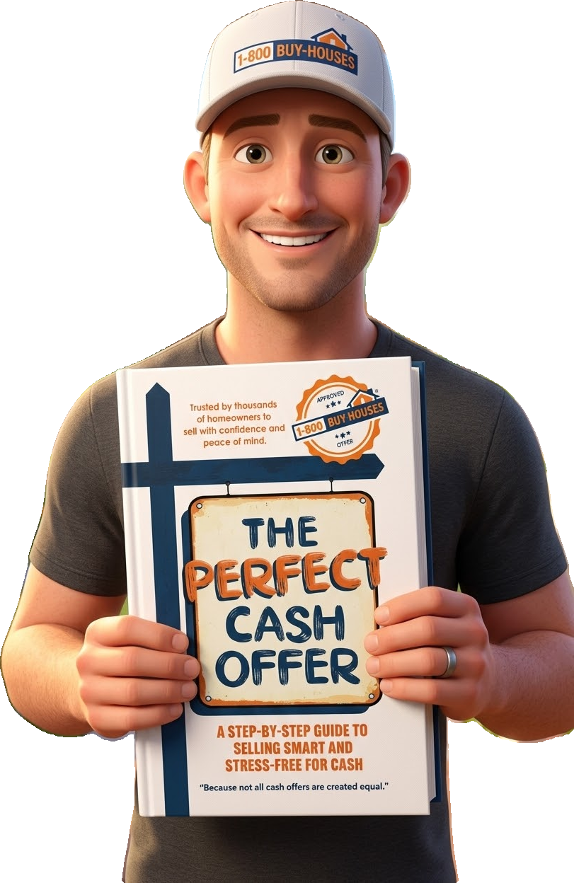 Paul Baird holding The Perfect Cash Offer